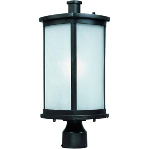 Maxim Terrace One Light 19-Inch Outdoor Post Light - Bronze - 3250FSBZ