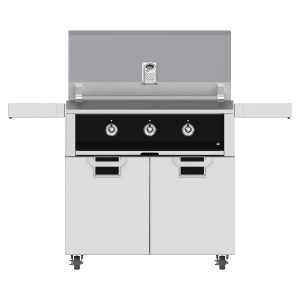 Aspire By Hestan 36-Inch Propane Gas Grill With Sear Burner - Stealth - EMB36-LP-BK