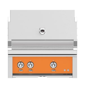 Hestan 30-Inch Built-In Natural Gas Grill W/ Rotisserie - Citra - GABR30-NG-OR