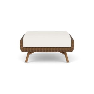 Essence Lloyd Loom Ottoman in Hickory/Sailcloth Salt by Lloyd Flanders