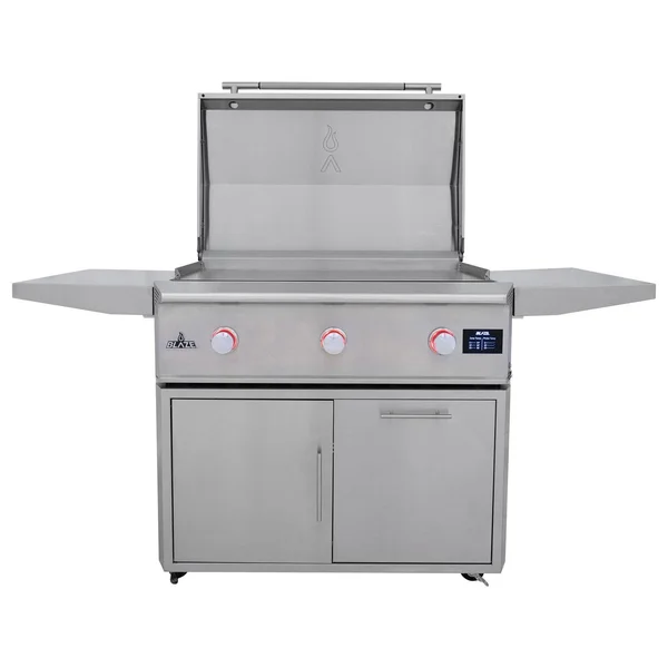 Blaze LTE PRO 40-Inch Natural Gas Griddle w/ Digital Temperature Screen & Lift-Assist Lid