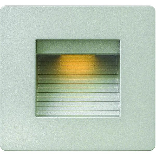Hinkley Lighting Luna One Light 5-Inch LED Outdoor Deck Light - Titanium - 58506TT