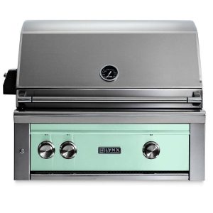 Lynx Professional 30 Inch Built-In All Infrared Trident Natural Gas Grill w/ Rotisserie in Surf - L30ATR-SUNG