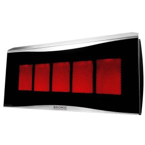 Bromic Heating Platinum 500 Smart-Heat 29-Inch 39,800 BTU Natural Gas Patio Heater - BH0110003