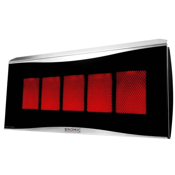 Bromic Heating Platinum 500 Smart-Heat 29-Inch 39,800 BTU Natural Gas Patio Heater - BH0110003