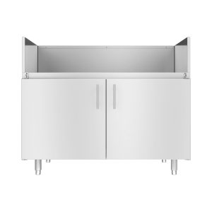 Kalamazoo 42 Inch Grill Head Base Cabinet - Bulk Propane / Natural Gas - Marine-Grade - K-DBC42-BLK-M6
