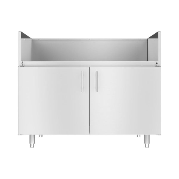Kalamazoo 42 Inch Grill Head Base Cabinet - Bulk Propane / Natural Gas - Marine-Grade - K-DBC42-BLK-M6