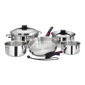 Magma Marine Induction Cookware Set - 10 Piece - A10-360L-IND