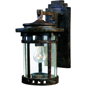 Maxim Santa Barbara DC One Light 13-Inch Outdoor Wall Light - Sienna - 3133CDSE