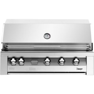 Vintage 42 Inch Stainless Steel Liquid Propane Gas Built-In Grill - VBQ42G-L