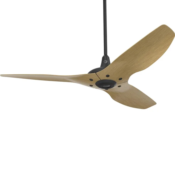 Big Ass Fans 52-Inch Haiku Ceiling Fan Universal Mount W/32-Inch Downrod in Black/Caramel - MK-HK4-042506A258F504G10I32