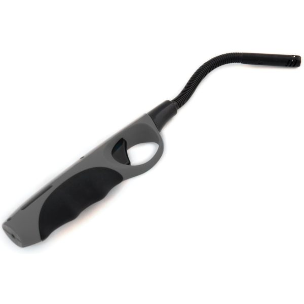 13-Inch Piezo Refillable Butane Lighter With Flexible Shaft