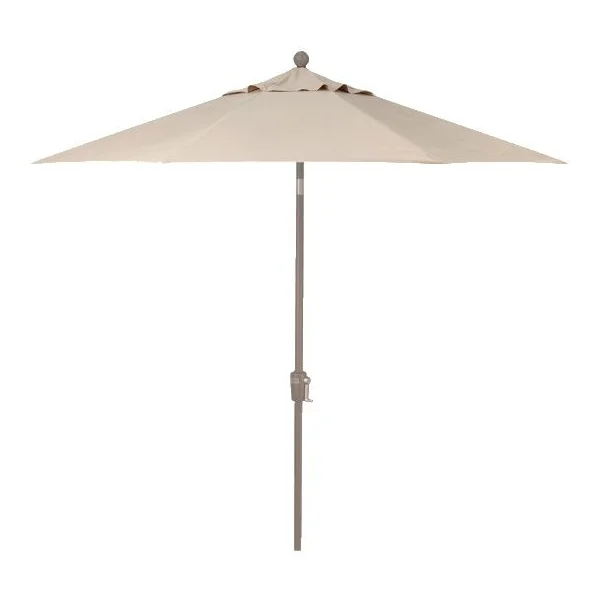 Push Button Tilt 9’ Market Umbrella - Champagne