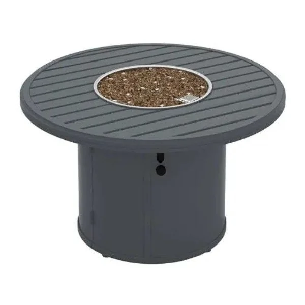 Banchetto 42" Round Slat Top Fire Pit