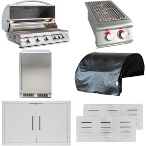 Blaze LTE 7-Piece 40-Inch Propane Outdoor Kitchen Package