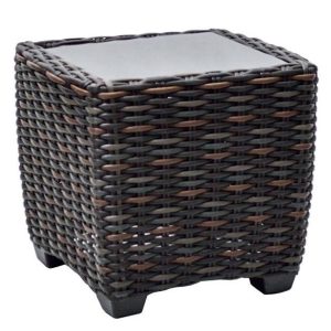 Ventura End Table w/Glass