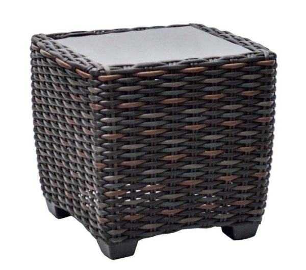 Ventura End Table w/Glass