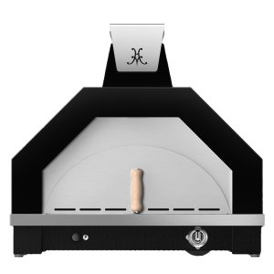 Hestan Campania 33 Inch Countertop Stainless Steel Propane Pizza Oven w/ Light Kit - Stealth