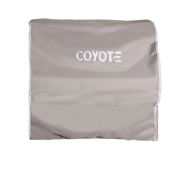 Coyote Grill Cover for 28-Inch Built In Pellet Grill - Light Grey - CCVR28P-BIG