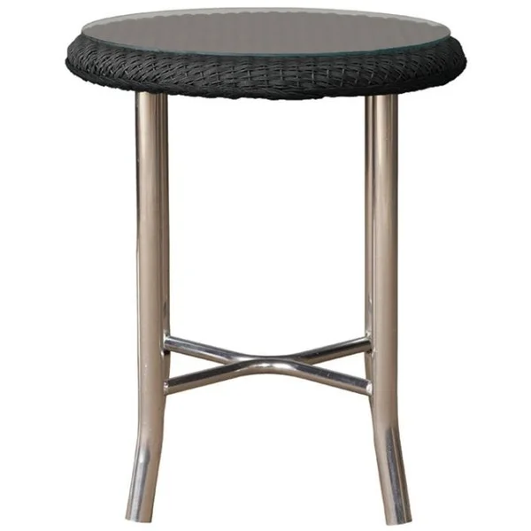 Weekend Retreat Round End Table - Ebony