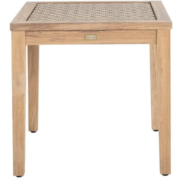Savannah Teak End Table - Natural