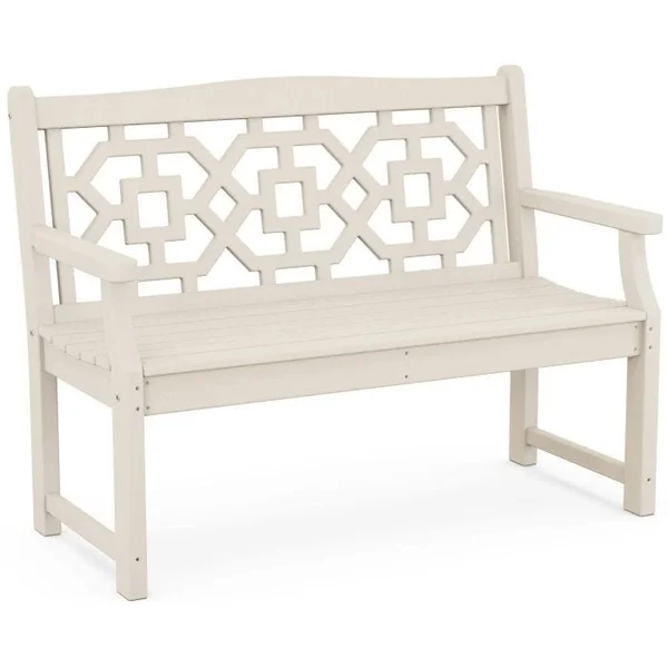 Chinoiserie 48" Garden Bench