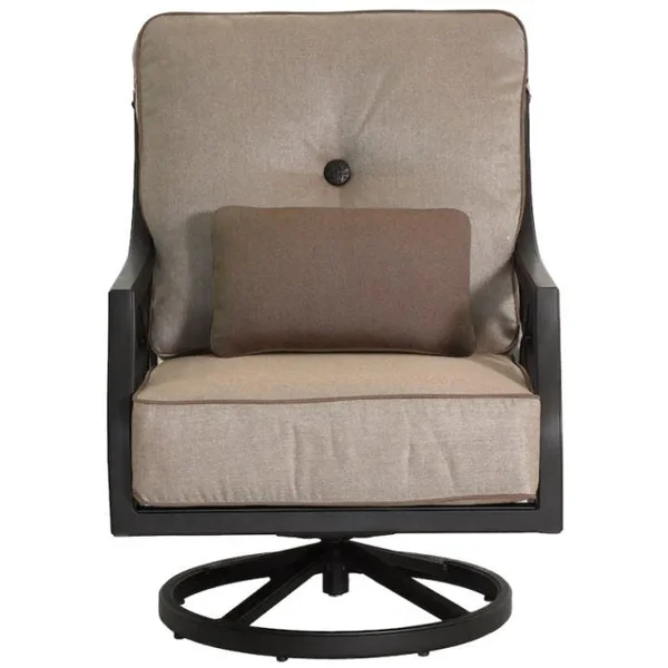 Villa Bianca High Back Swivel Rocker