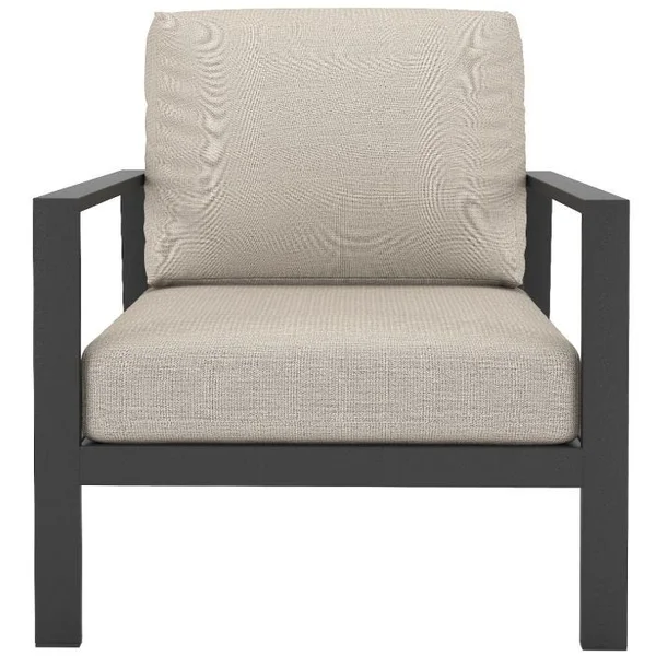 Newport Lounge Chair - Dark Grey Coastal