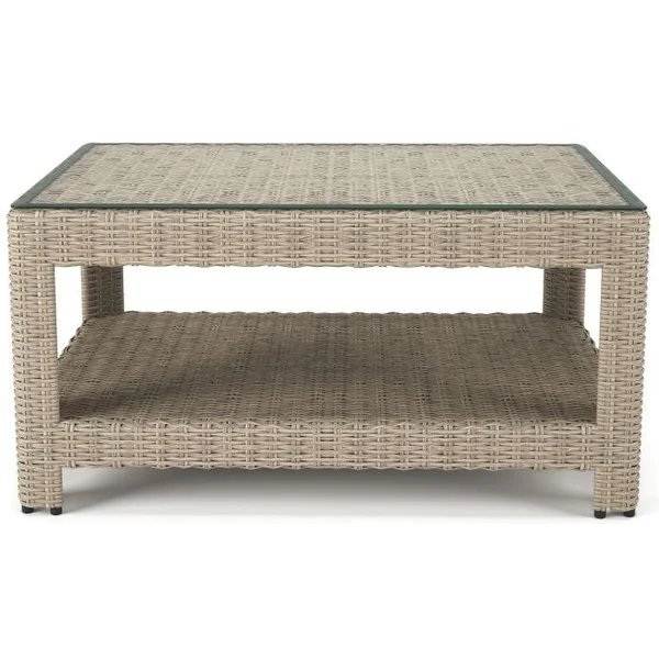 Savannah Rectangular Coffee Table with Shelf