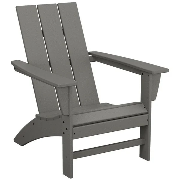 Modern Adirondack Chair - Slate Grey