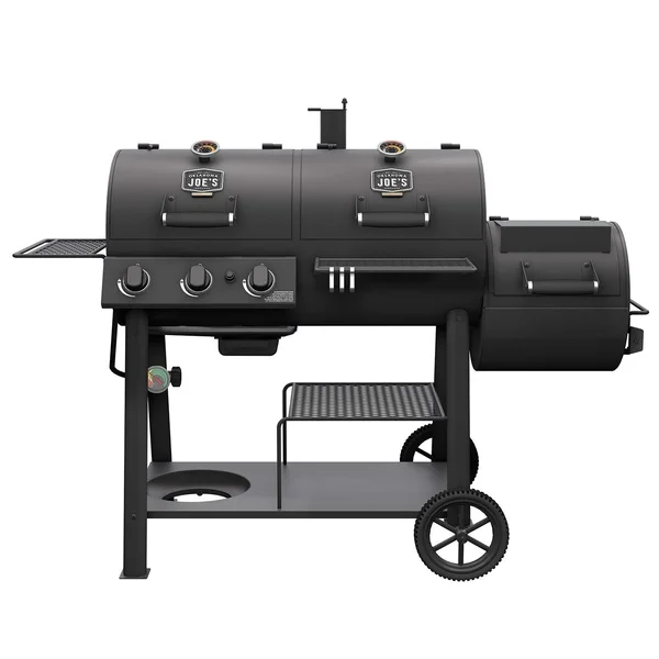 Oklahoma Joe's Canyon Combo DLX Charcoal/Propane Smoker & Grill - 24203005