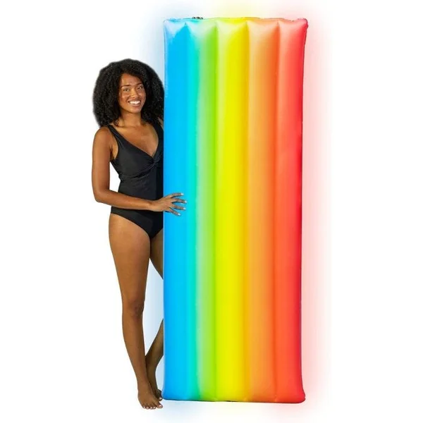 Rainbow Deluxe LED Pool Raft