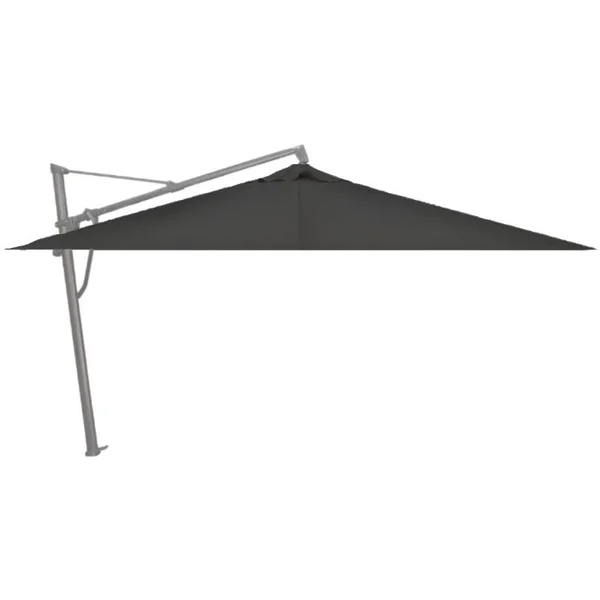 Cantilever 10’x13’ Umbrella - Black / Cast Silver