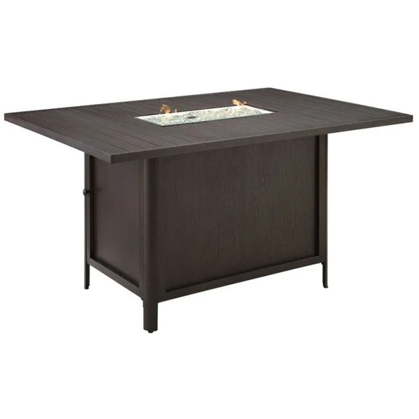 Adeline Counter Height Fire Pit Table