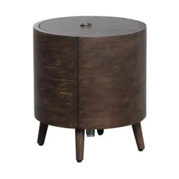 Zoe Round Ice Bucket Table