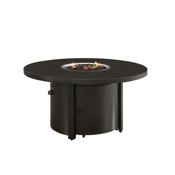 Round 48" Fire Pit - Pecan