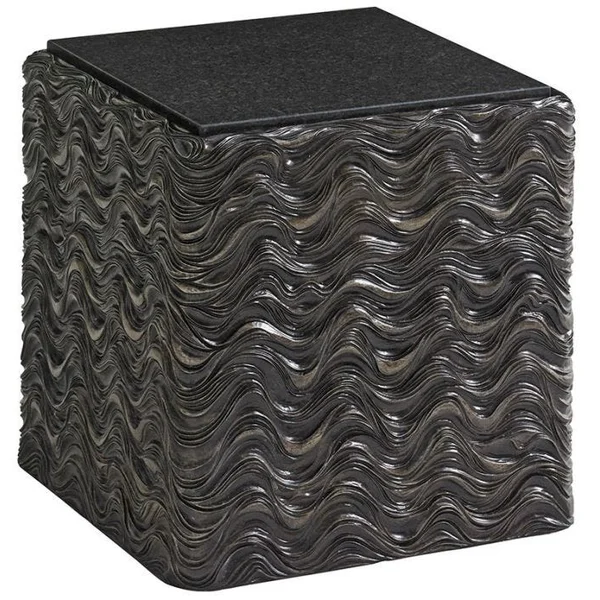 Talk Of The Town Cube End Table