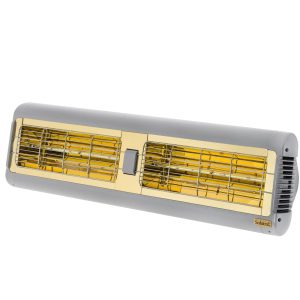 Solaira Alpha Series Electric 32 1/8-Inch Patio Heater - H2 - 3000 Watts - 208/240V - Silver