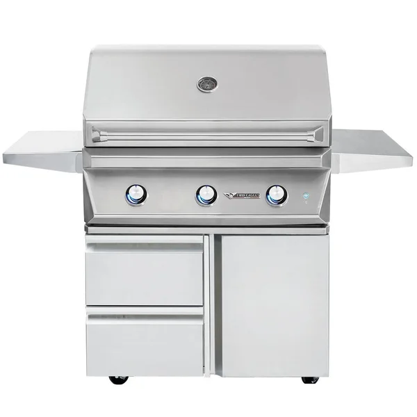 Twin Eagles 36-Inch 3-Burner Natural Gas Grill On Deluxe Cart