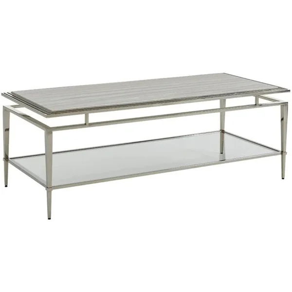 Athene Stainless Cocktail Table
