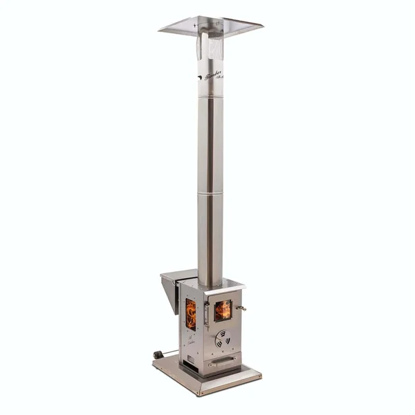 Timber Stoves Lil Timber 72000 BTU Pellet Patio Heater Portable - WPPHLTSS1.0