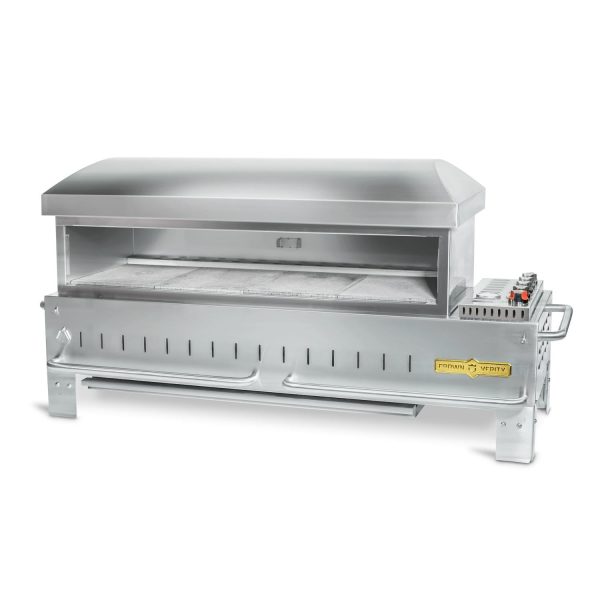 Crown Verity 48-Inch Table Top Natural Gas Pizza Oven - CV-PZ48-TT-NG