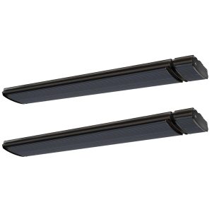 RADtec E Series 43 Inch 1800W Electric Infrared Patio Heaters - 240V - Set of 2 - E18R (2)