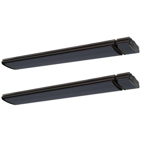 RADtec E Series 43 Inch 1800W Electric Infrared Patio Heaters - 240V - Set of 2 - E18R (2)