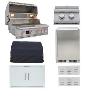 Blaze LTE PRO 7-Piece 32-Inch Natural Gas Outdoor Kitchen Package