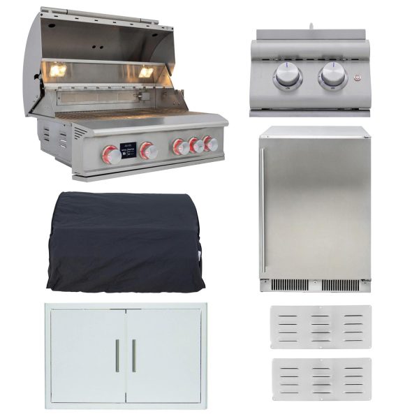 Blaze LTE PRO 7-Piece 32-Inch Natural Gas Outdoor Kitchen Package