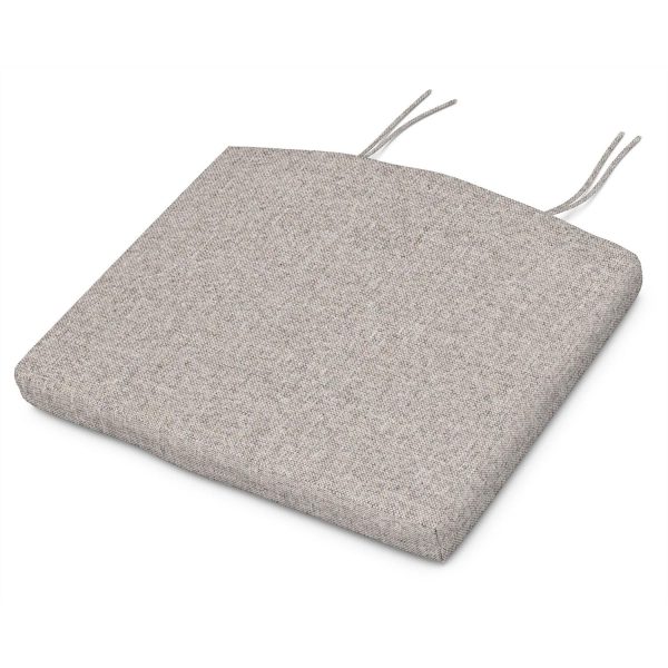 POLYWOOD Outdoor Adirondack Seat Cushion - 18 X 22-Inch - Weathered Tweed