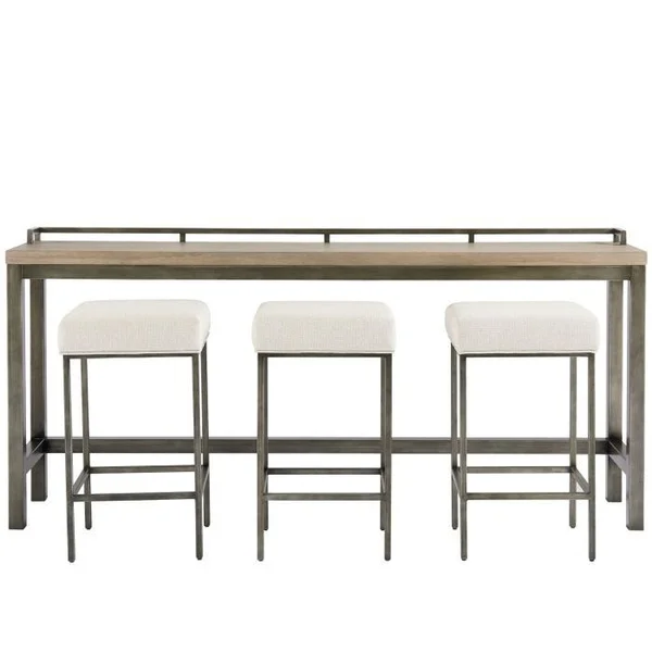 Mitchell Console Table with 3 Stools