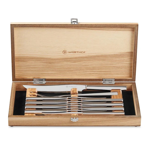 Wusthof 10 -Piece Stainless Mignon Steak & Carving Set - 1069511002