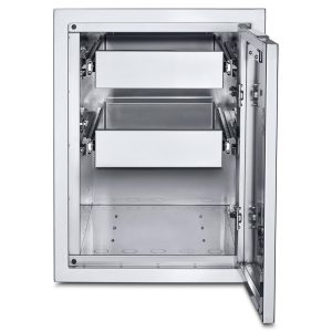 Crown Verity Infinite Series 21-Inch Enclosed Cabinet Storage W/ Double Storage Drawers - Large - IBILC-2D